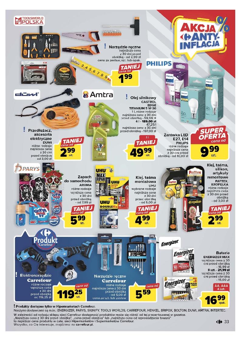 Gazetka promocyjna Carrefour str. 33