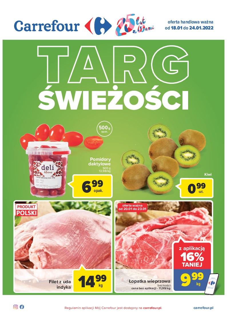 Gazetka promocyjna Carrefour str. 1