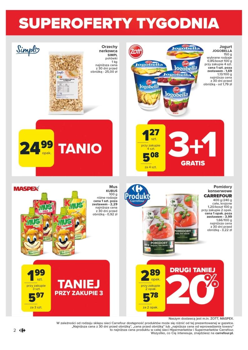 Gazetka promocyjna Carrefour str. 2