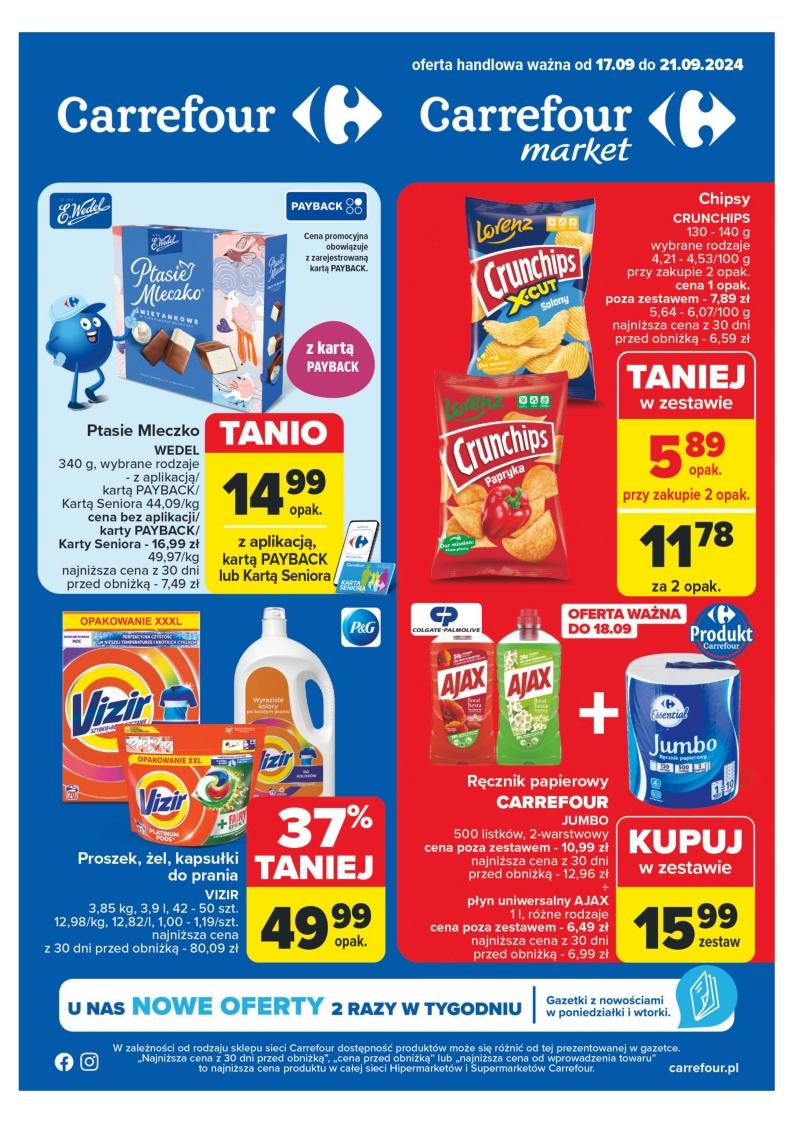 Gazetka promocyjna Carrefour str. 1