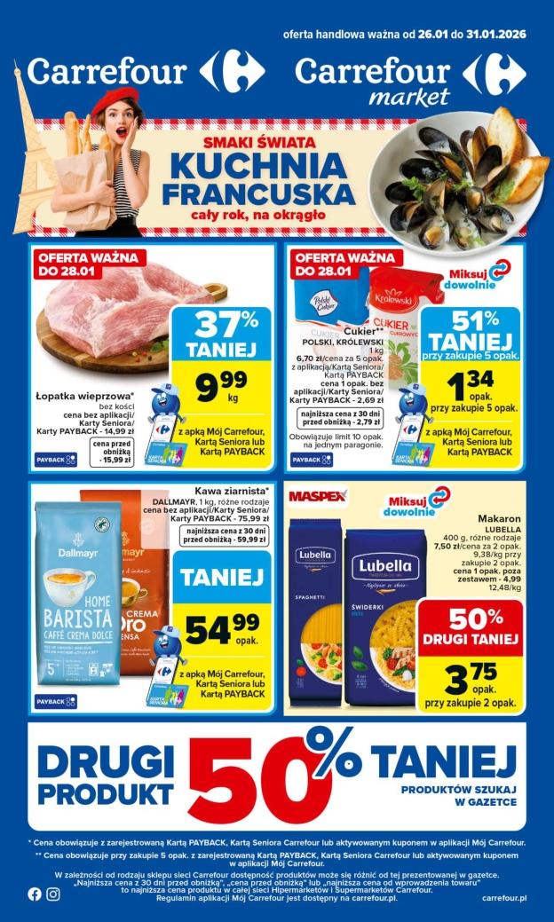 Gazetka promocyjna Carrefour str. 1
