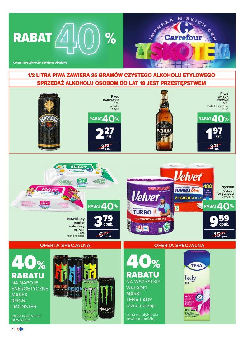 Gazetka promocyjna Carrefour str. 4