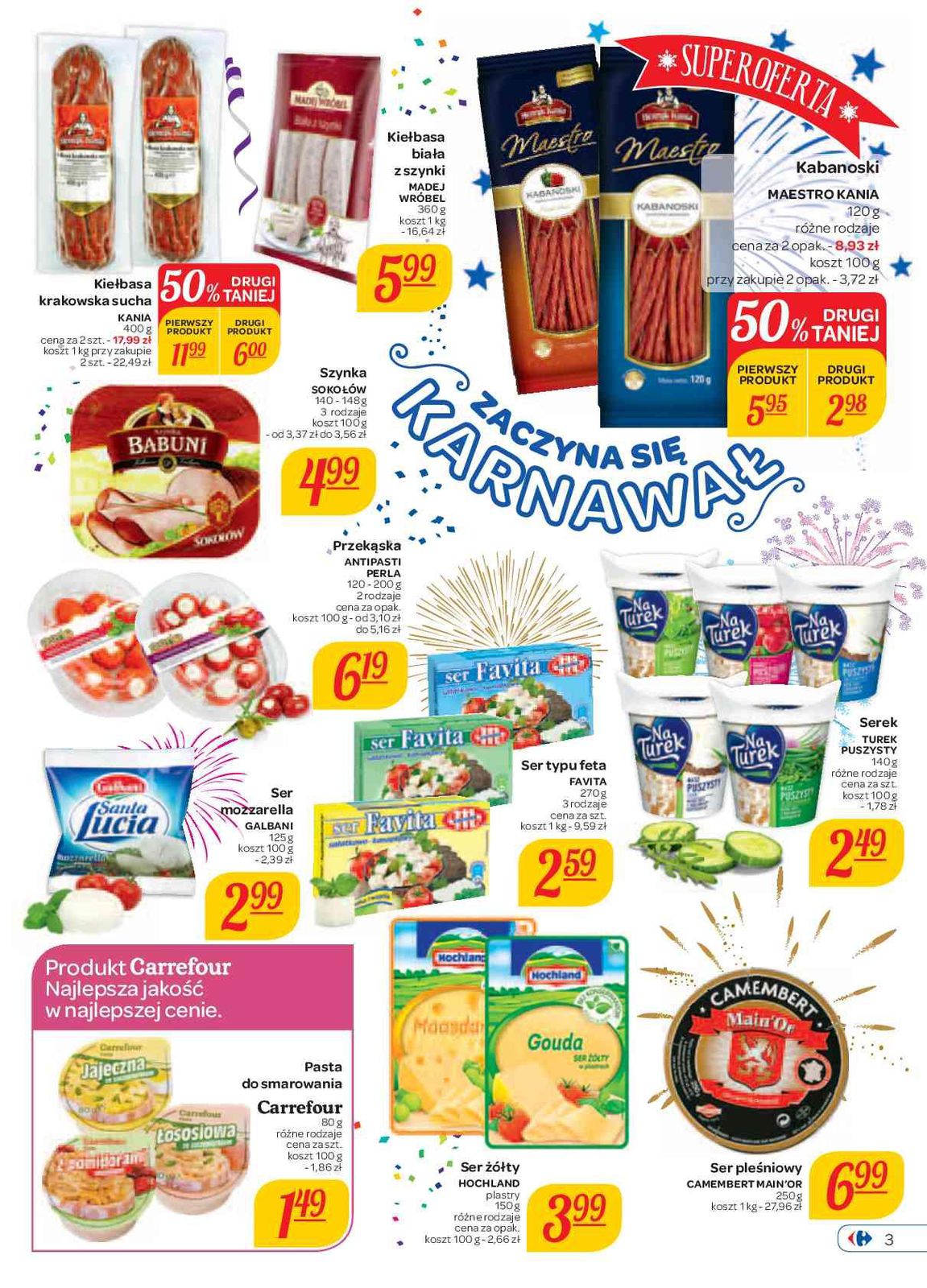 Gazetka promocyjna Carrefour str. 3
