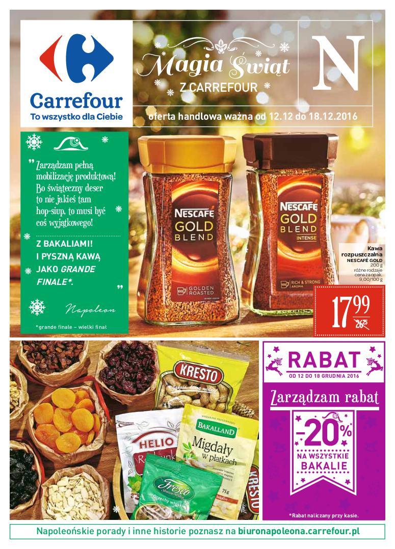 Gazetka promocyjna Carrefour str. 1