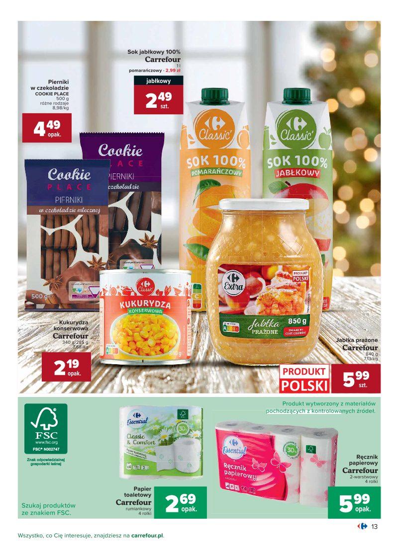 Gazetka promocyjna Carrefour str. 13