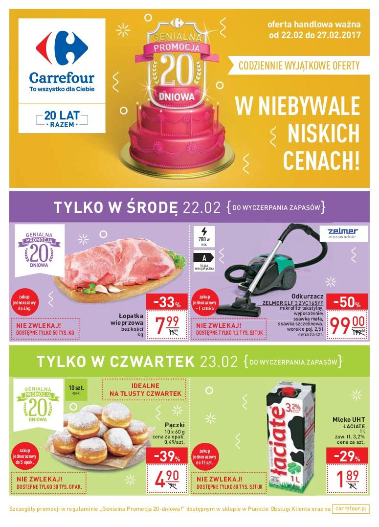 Gazetka promocyjna Carrefour str. 1