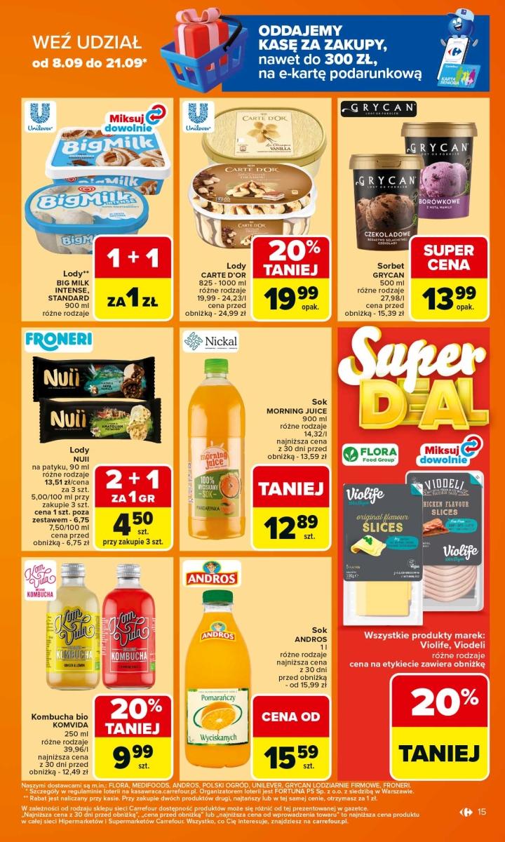 Gazetka promocyjna Carrefour str. 15