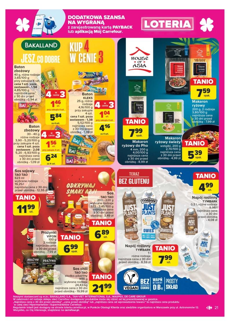 Gazetka promocyjna Carrefour str. 21