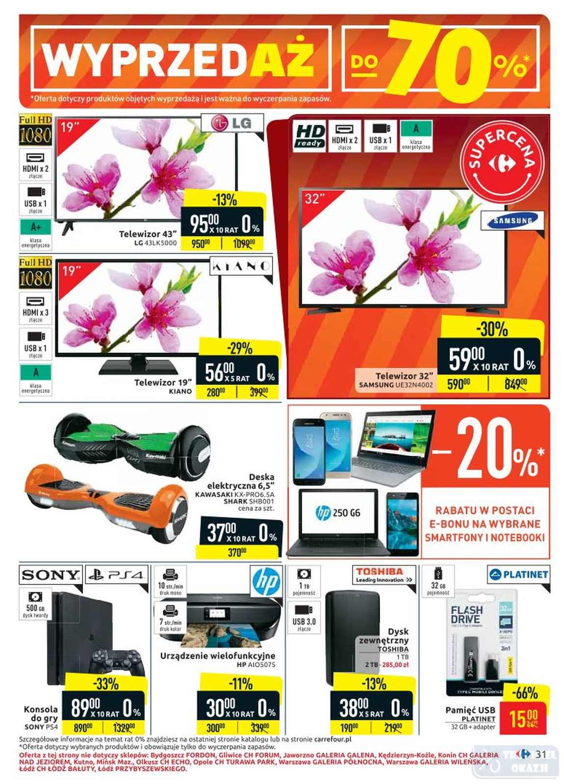 Gazetka promocyjna Carrefour str. 31