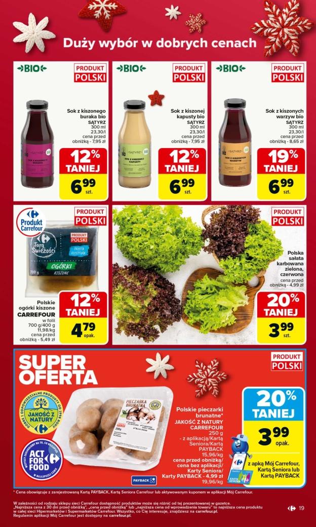 Gazetka promocyjna Carrefour str. 19
