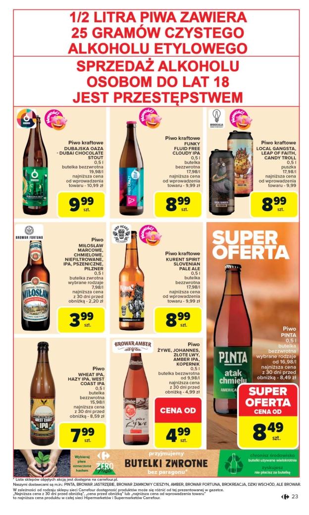 Gazetka promocyjna Carrefour str. 23