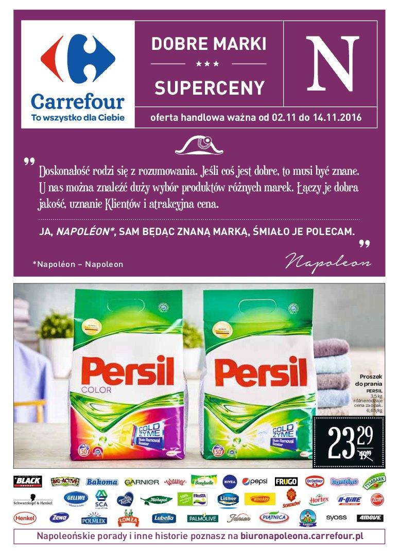 Gazetka promocyjna Carrefour str. 1