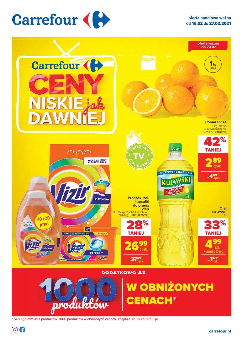 Gazetka promocyjna Carrefour str. 1