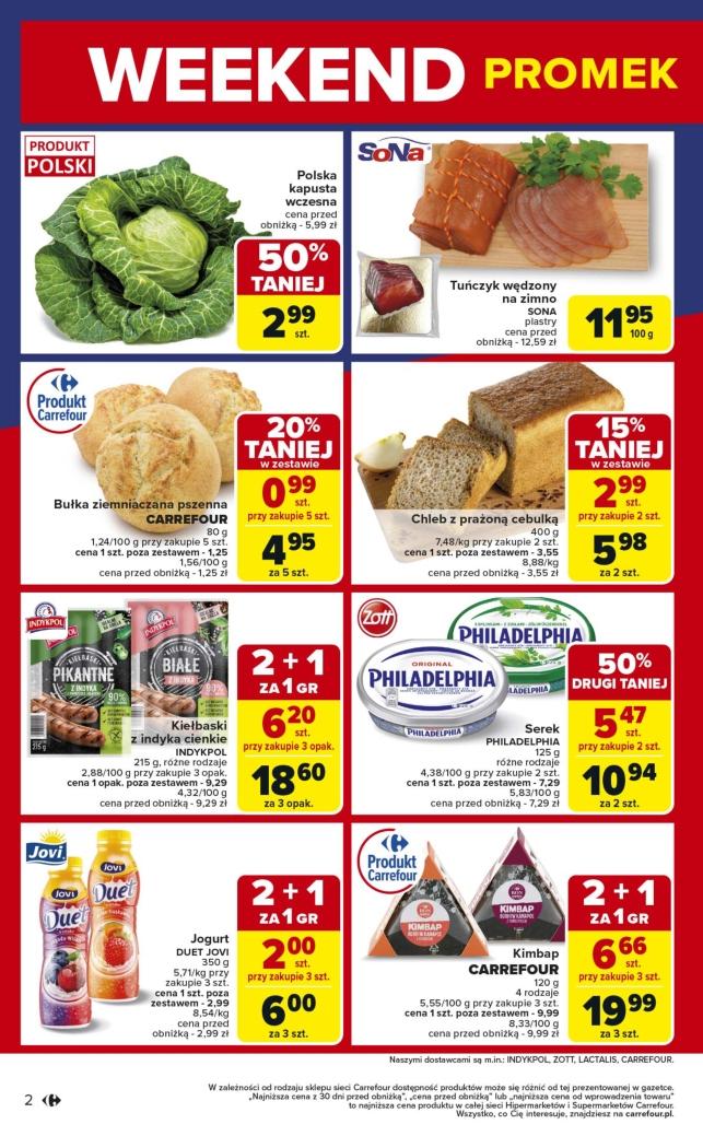 Gazetka promocyjna Carrefour str. 2