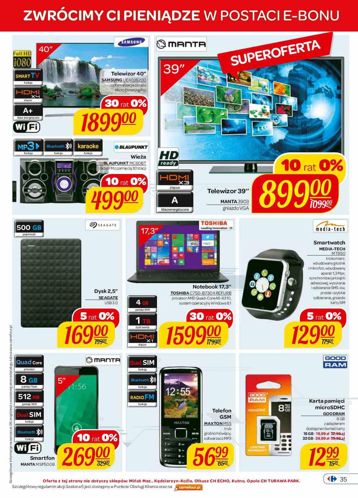 Gazetka promocyjna Carrefour str. 35