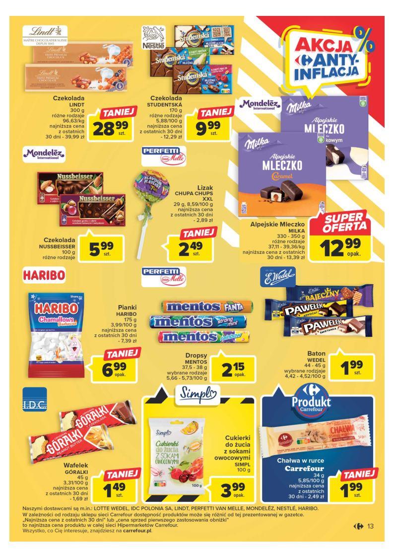 Gazetka promocyjna Carrefour str. 13