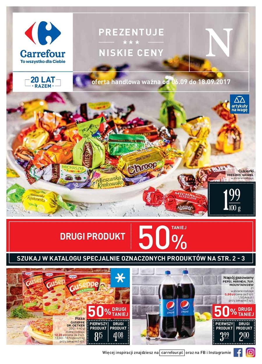 Gazetka promocyjna Carrefour str. 1
