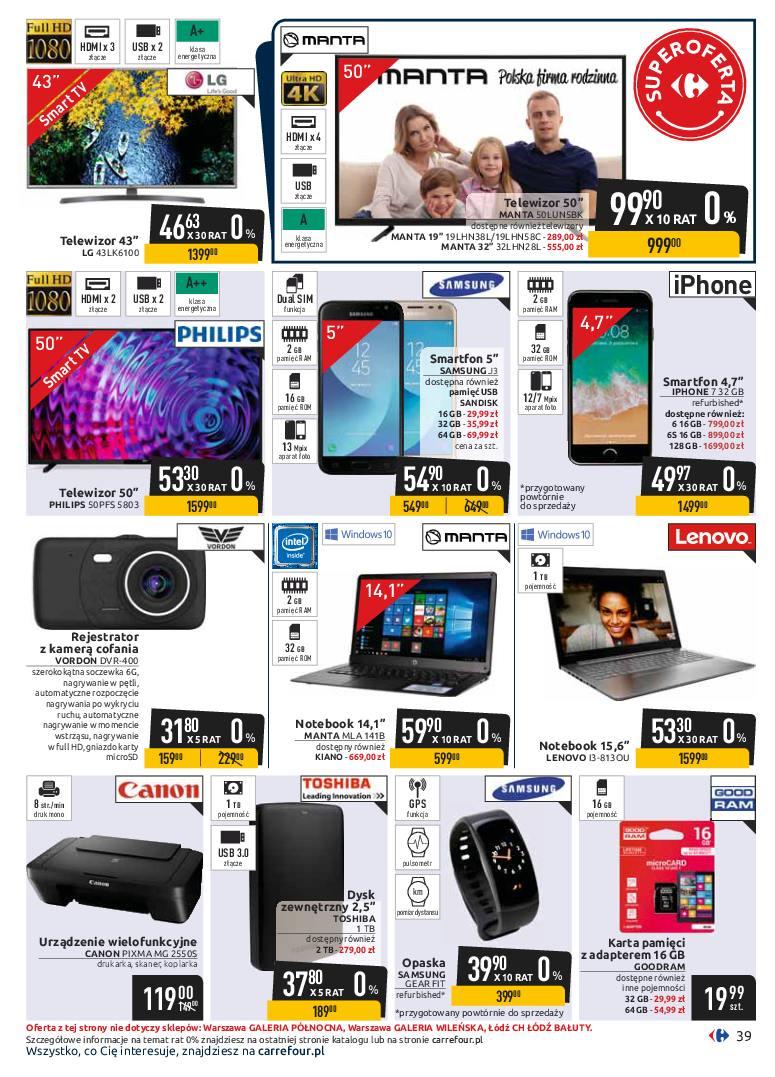 Gazetka promocyjna Carrefour str. 39