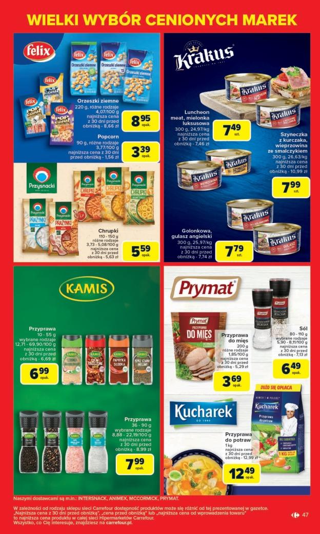 Gazetka promocyjna Carrefour str. 47