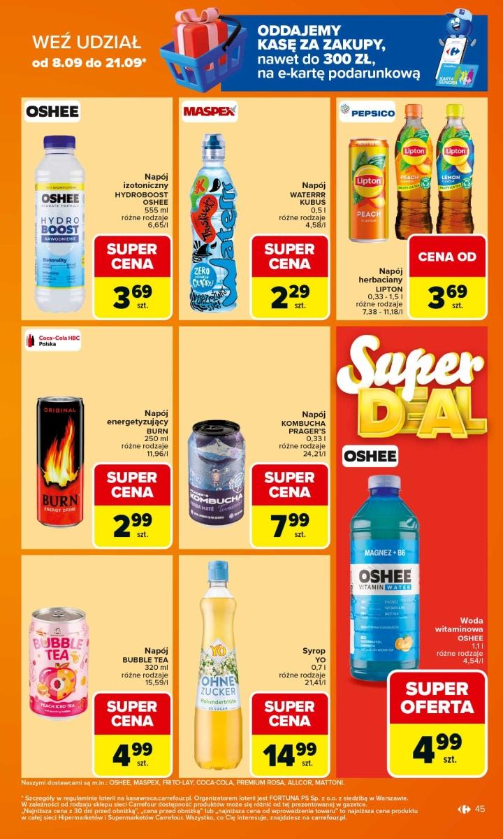 Gazetka promocyjna Carrefour str. 45