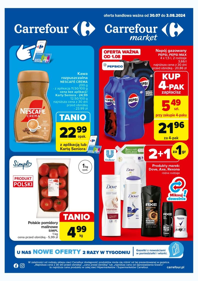 Gazetka promocyjna Carrefour str. 1