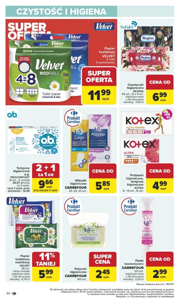 Gazetka promocyjna Carrefour str. 44