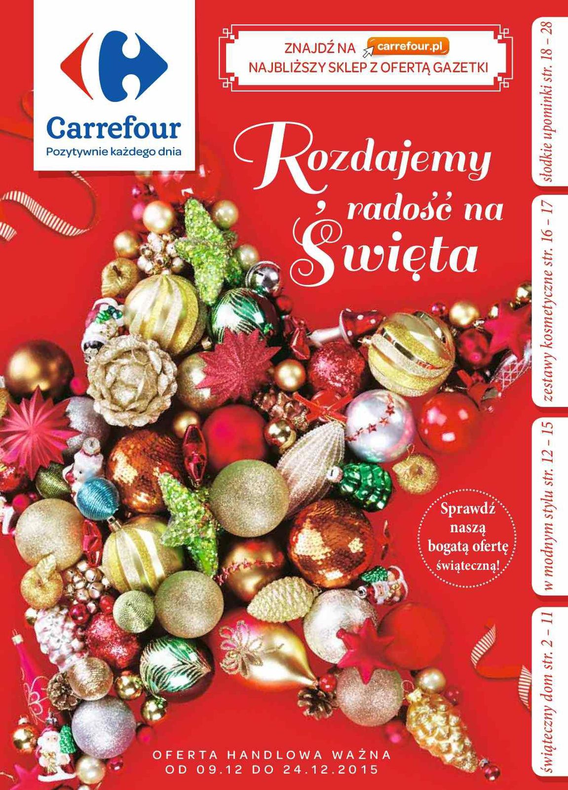 Gazetka promocyjna Carrefour str. 1