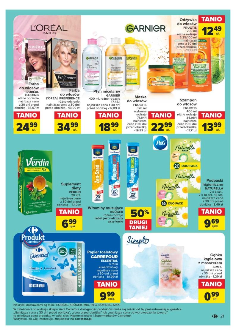 Gazetka promocyjna Carrefour str. 21