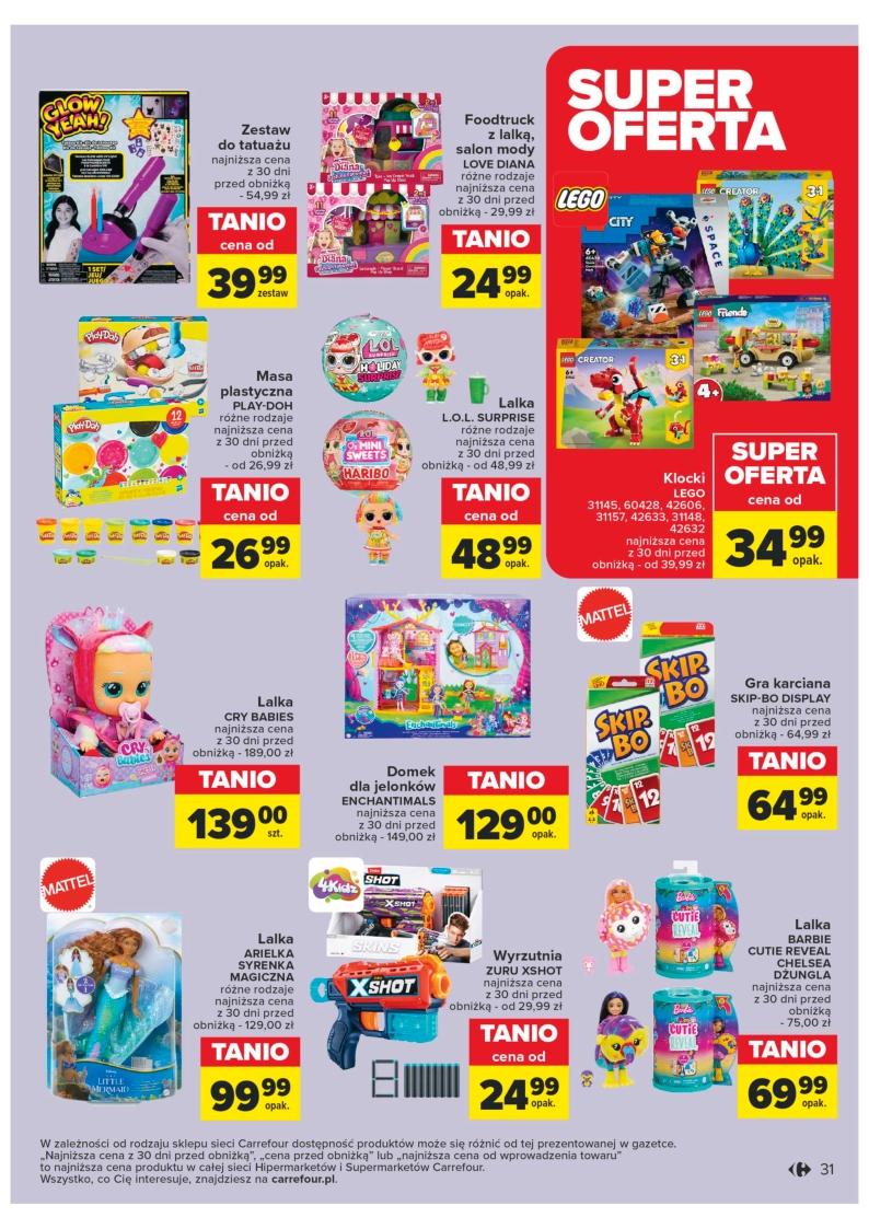 Gazetka promocyjna Carrefour str. 31