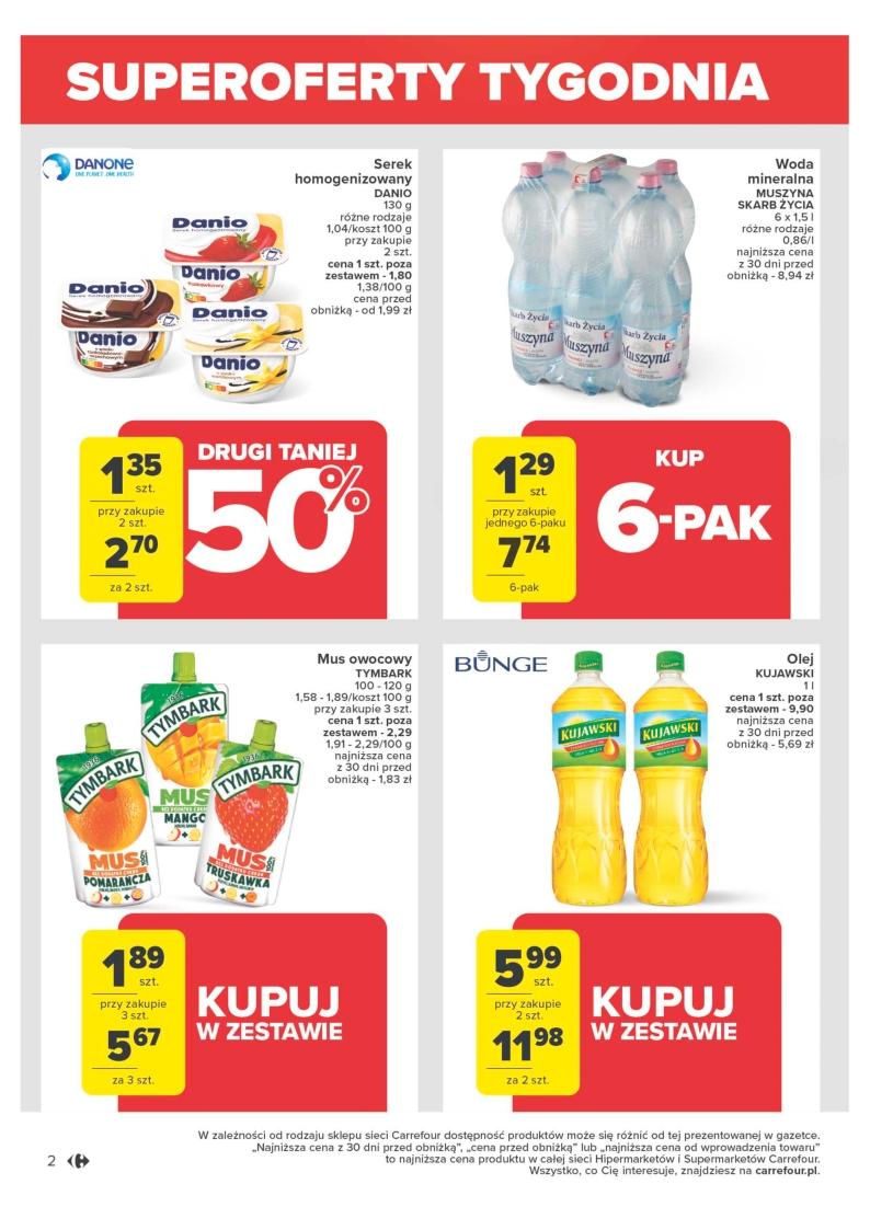 Gazetka promocyjna Carrefour str. 2