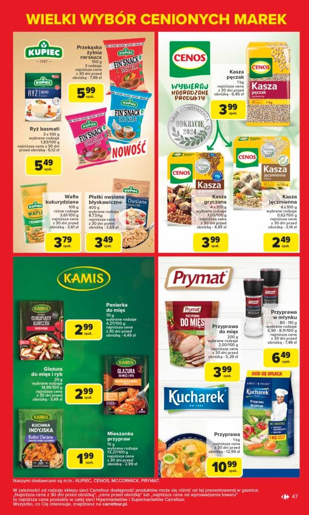 Gazetka promocyjna Carrefour str. 47