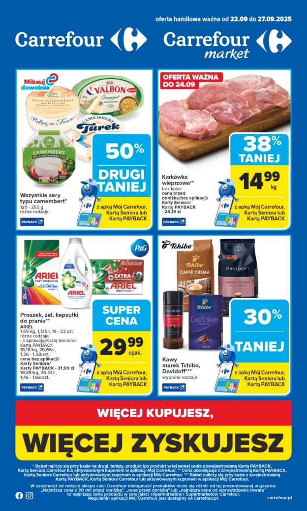 Gazetka promocyjna Carrefour str. 1