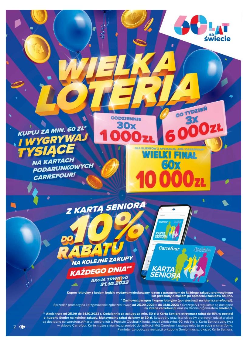 Gazetka promocyjna Carrefour str. 2