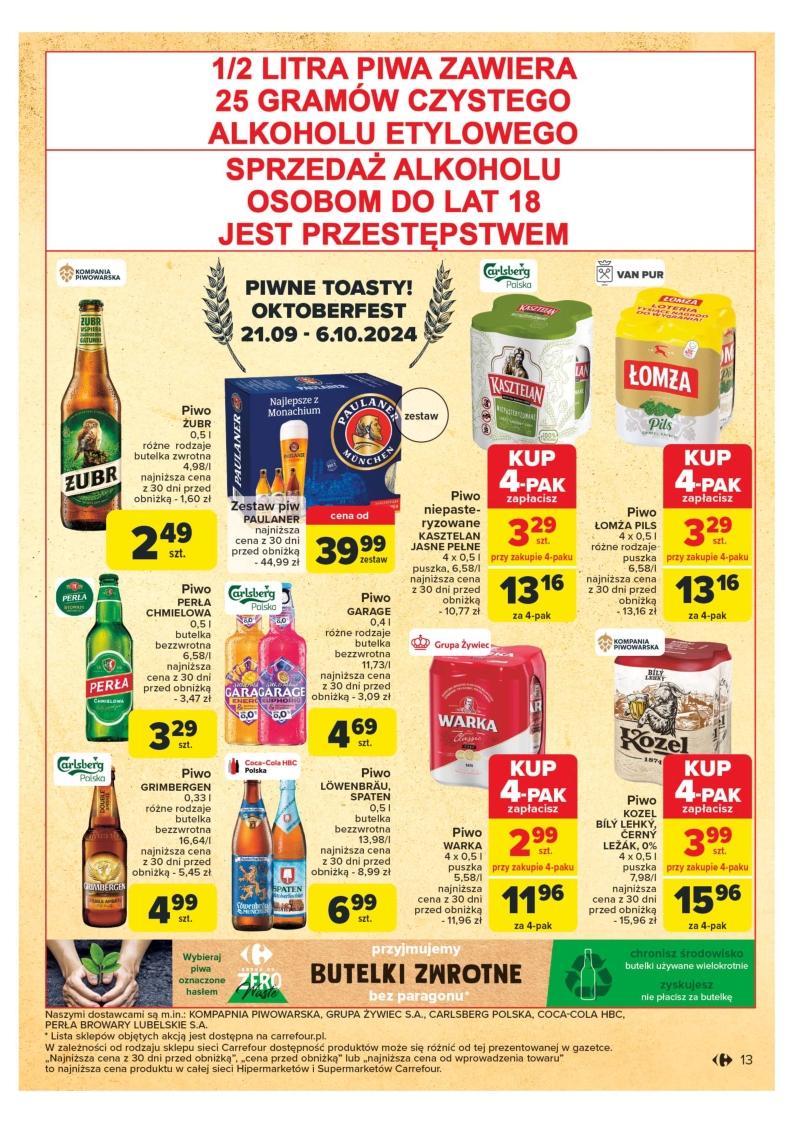 Gazetka promocyjna Carrefour str. 13