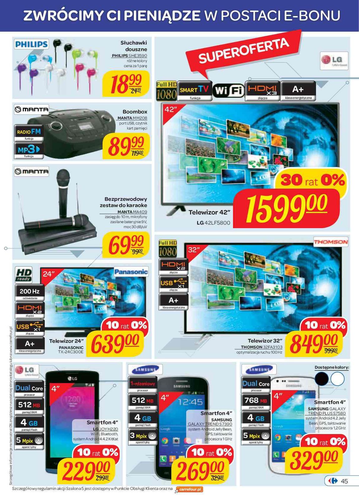 Gazetka promocyjna Carrefour str. 45