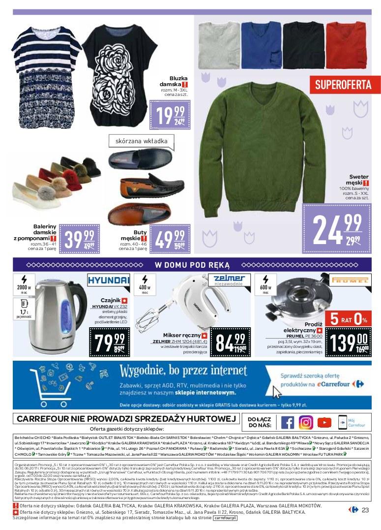 Gazetka promocyjna Carrefour str. 23