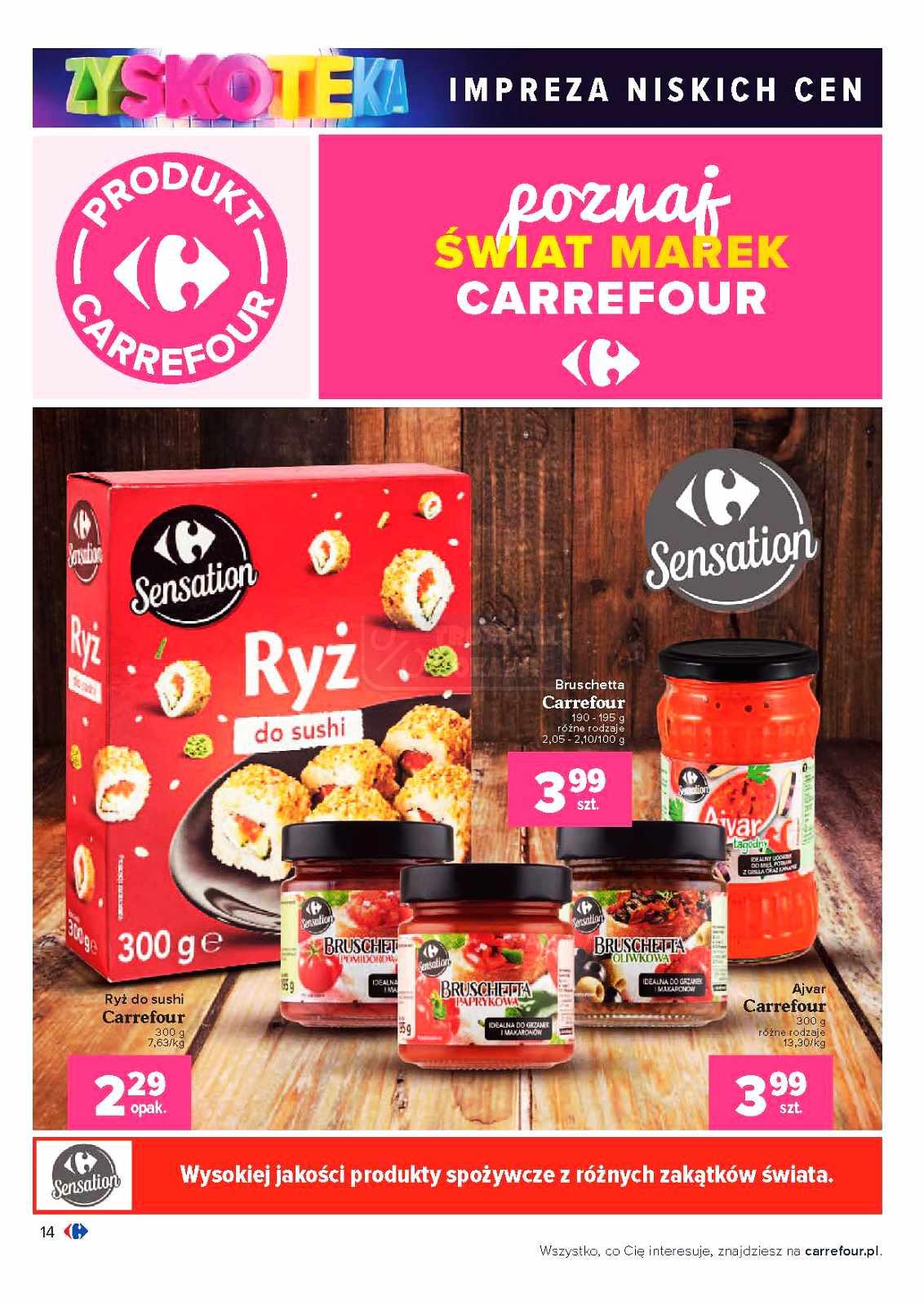 Gazetka promocyjna Carrefour str. 14