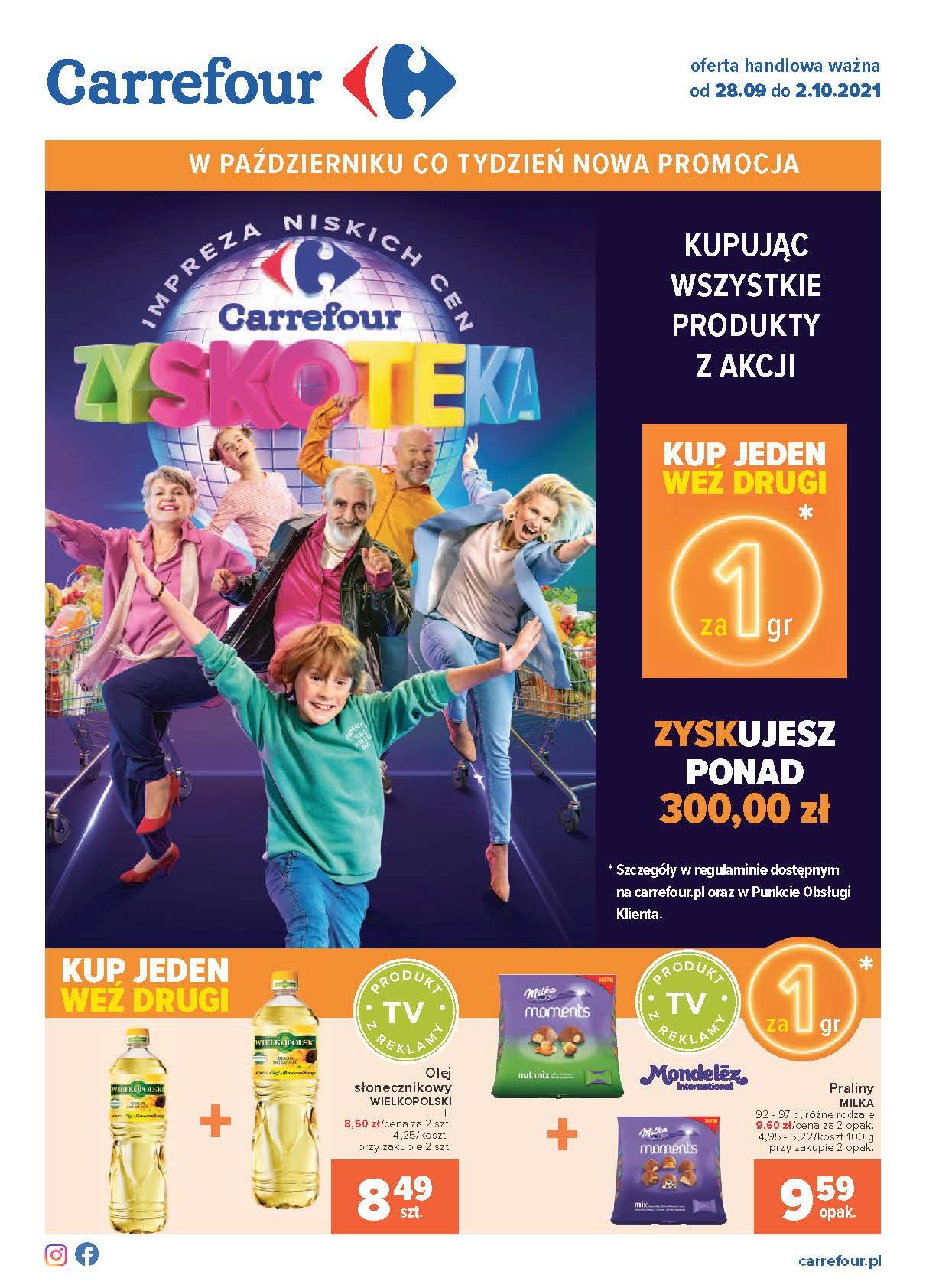 Gazetka promocyjna Carrefour str. 1