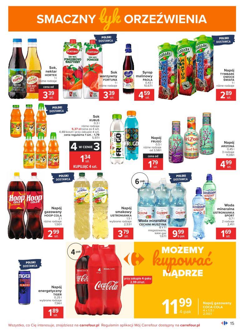 Gazetka promocyjna Carrefour str. 15