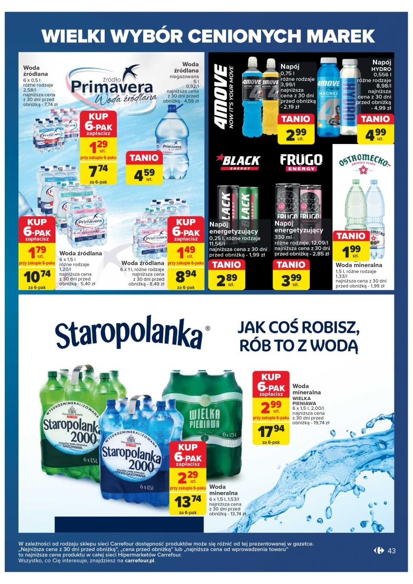 Gazetka promocyjna Carrefour str. 43