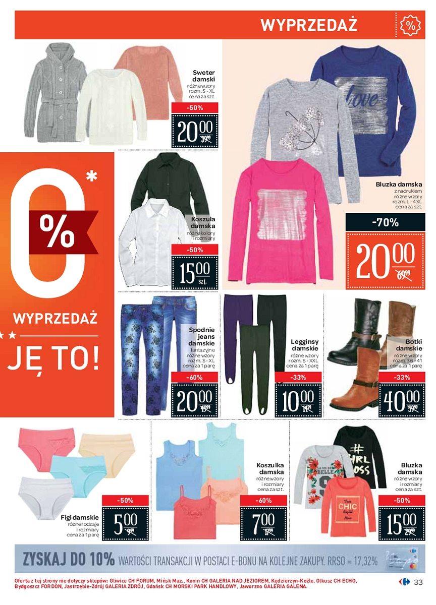 Gazetka promocyjna Carrefour str. 33
