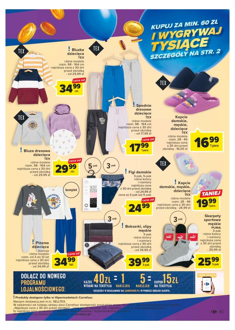 Gazetka promocyjna Carrefour str. 45