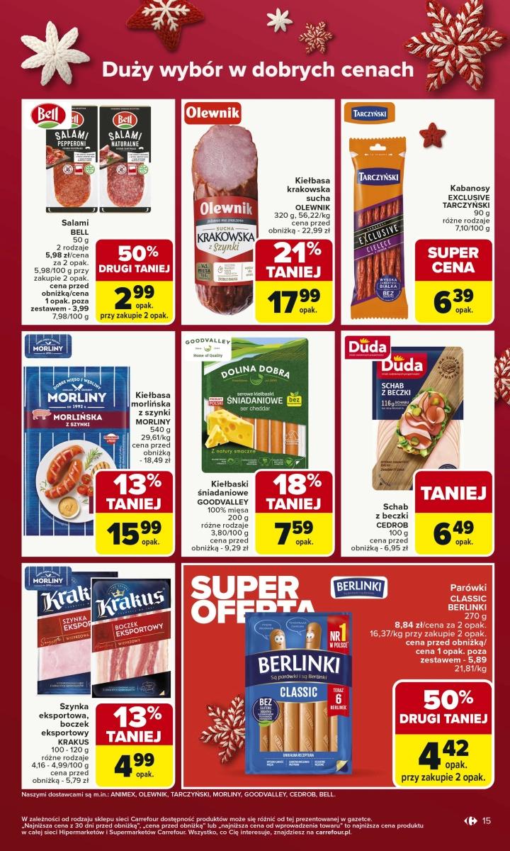 Gazetka promocyjna Carrefour str. 15