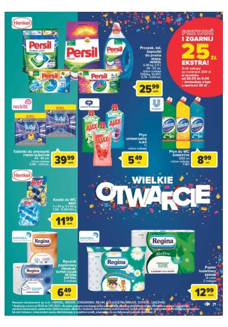 Gazetka promocyjna Carrefour str. 21