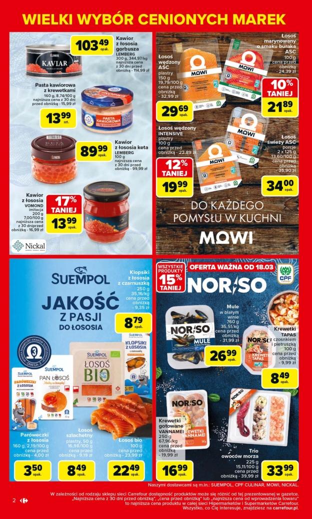 Gazetka promocyjna Carrefour str. 2