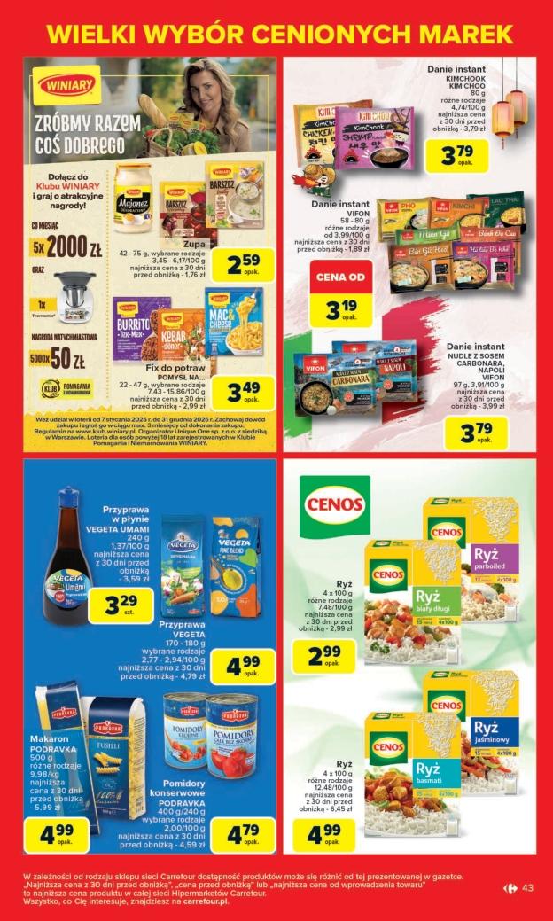 Gazetka promocyjna Carrefour str. 43