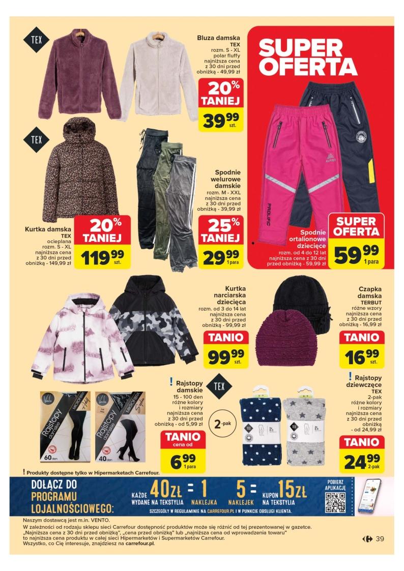 Gazetka promocyjna Carrefour str. 39