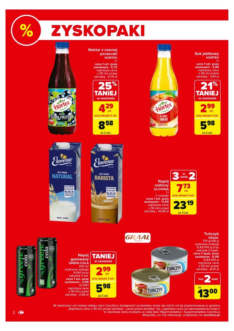 Gazetka promocyjna Carrefour str. 2