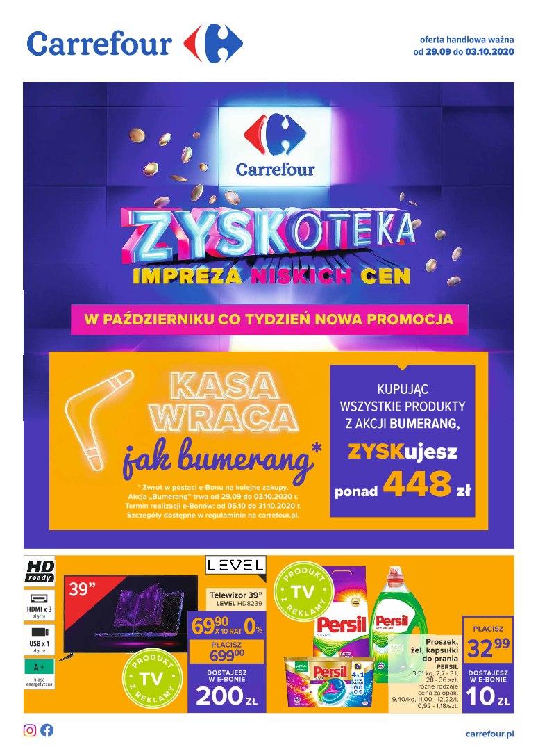 Gazetka promocyjna Carrefour str. 1