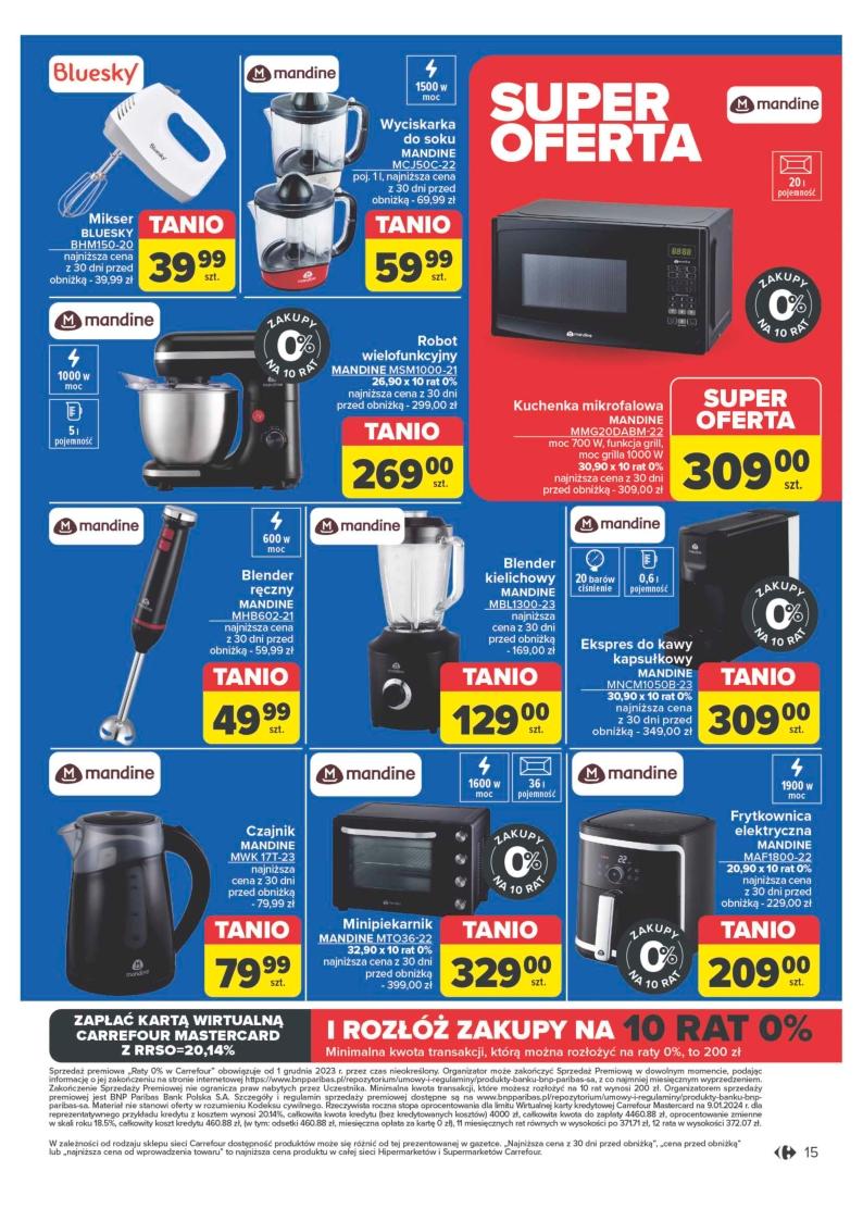 Gazetka promocyjna Carrefour str. 15